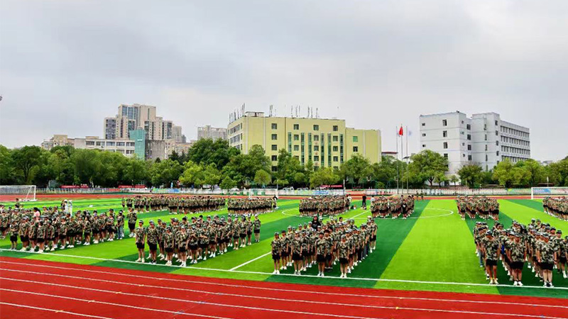 軍訓(xùn)風(fēng)采